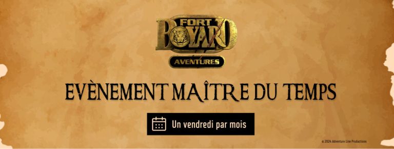 Animation Maître du Temps - Fort Boyard Aventures